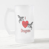 I Heart Dragons Matglas Bierpul (Links)