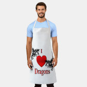 I Heart Dragons Schort (Gedragen)