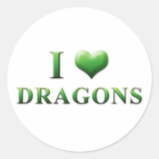I Heart Dragons Stickers 003
