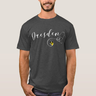 I Heart Dresden, Saksen, Duitsland T-shirt