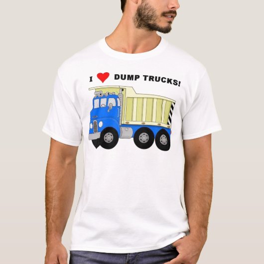 I HEART DUMP TRUCKS T-SHIRT (Voorkant)