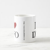 I Heart DVO Koffiemok (Center)