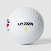 I Heart England UK Britse vlag Golfballen (Logo)