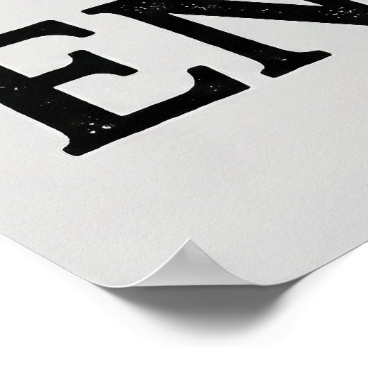 I Heart English - USA and UK Flag Heart Design Poster (Hoek)