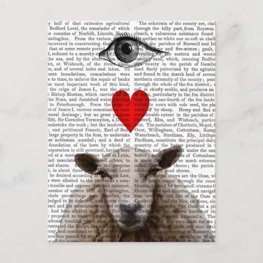 I Heart Ewe Briefkaart (Voorkant)