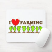 I Heart Farming Muismat (Met muis)
