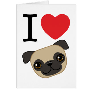 I Heart Fawn Pugs