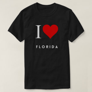 I Heart Florida blk Mannen T-shirt