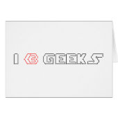I Heart Geeks ASCII ART (Voorkant Horizontaal)