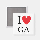 I Heart Georgia Magnet (Recto/Verso)