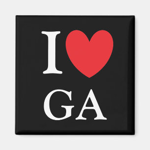 I Heart Georgia Magnet Magneet