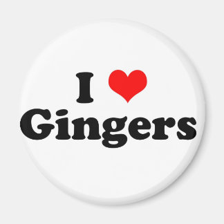 I Heart Gingers Magneet