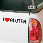 I HEART GLUTEN BUMPERSTICKER (Op Truck)