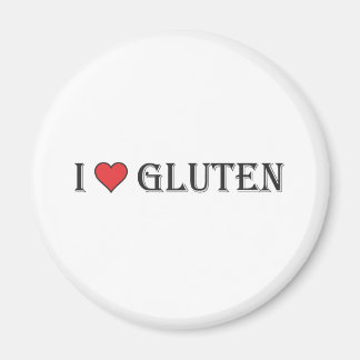 I Heart Gluten - heldere achtergrond Magneet