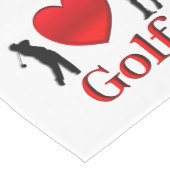 I Heart Golf Medium Tafelloper (Hoek)