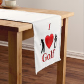 I Heart Golf Medium Tafelloper (Voorbeeld)