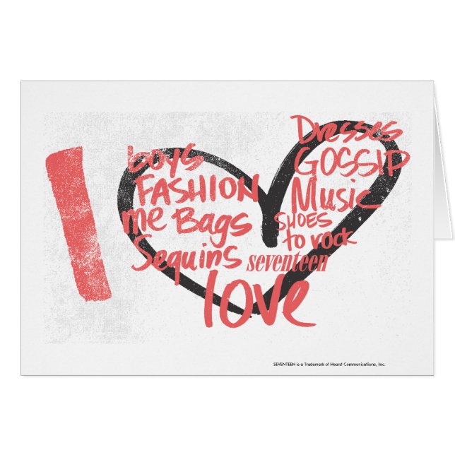 I Heart Graffiti roze (Voorkant Horizontaal)