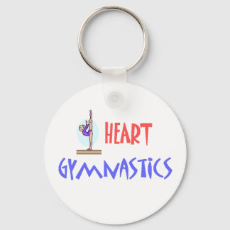 I HEART GYMNASTICS SLEUTELHANGER