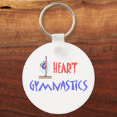 I HEART GYMNASTICS SLEUTELHANGER (Voorkant)