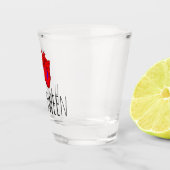 I Heart Halloween Shot Glas (Rechts)