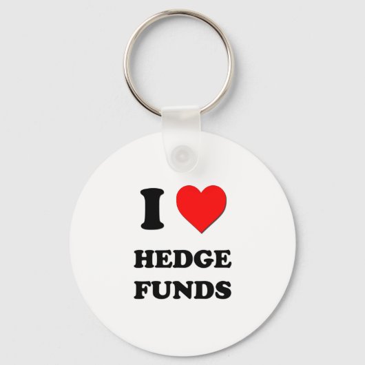 I Heart Hedge Funds Sleutelhanger (Voorkant)