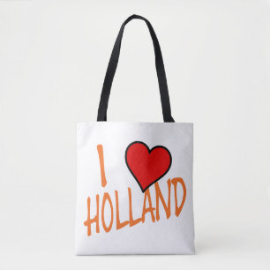 I Heart Holland of op de stunt Draagtas