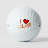 I Heart Holland of op wt tmtp5 gbcnt Golfballen (Voorkant)