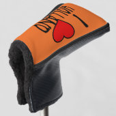 I Heart Holland op onze pct Golfheadcover (3/4 voorkant)