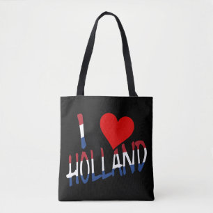 I Heart Holland overlay op bk stent Draagtas