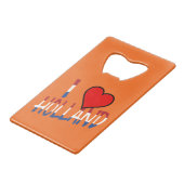 I Heart Holland superpose sur ou sur (Dos Angle)