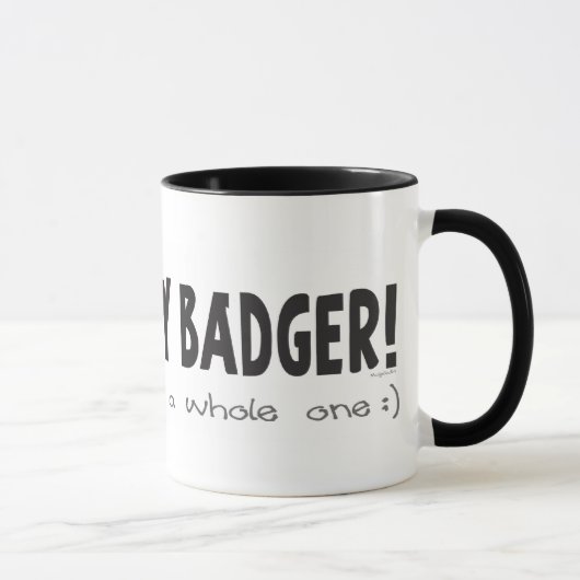 I Heart Honey Badger Mok (Rechts)