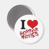 I Heart Horror Films Magneet (Voorkant / Achterkant)