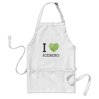 I Heart Iceberg Standaard Schort