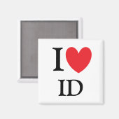 I Heart Idaho Magnet (Recto/Verso)