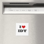 I Heart IDY Magnet (In Situ (Lave-vaisselle))