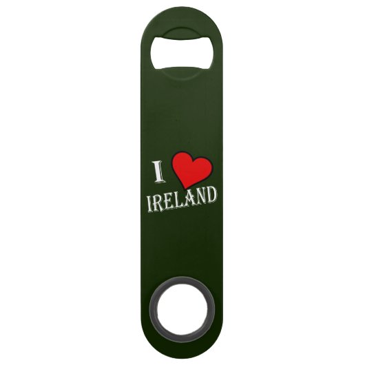 I Heart Ireland bij bocnt Speed Flessenopener (Voorkant)