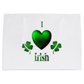 I Heart Irish Groot Cadeauzakje (Voorkant)