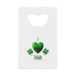 I Heart Irish Kredietkaart Flessenopener