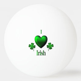I Heart Irish Pingpongballen
