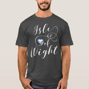 I Heart Isle of Wight Flag T-Shirt
