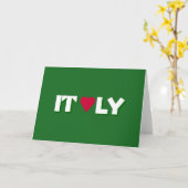I Heart Italy logo Kaart (Gele Bloem)