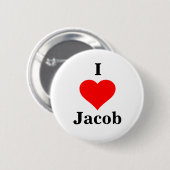 I Heart Jacob Button (Voorkant /achterkant)