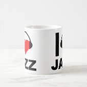 I Heart Jazz Funny Mug (Centre)