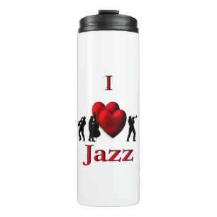 I Heart Jazz Thermosbeker