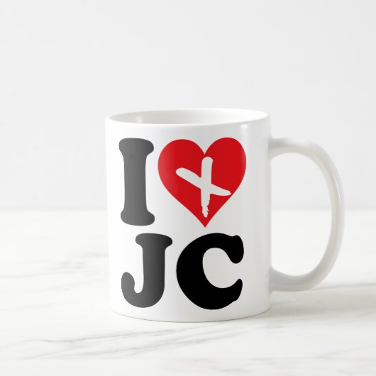 I Heart JC Koffiemok (Rechts)