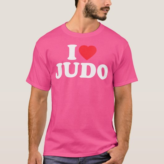 I Heart Judo T-shirt (Voorkant)
