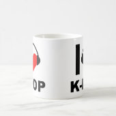 I Heart K-Pop Funny Mug (Centre)