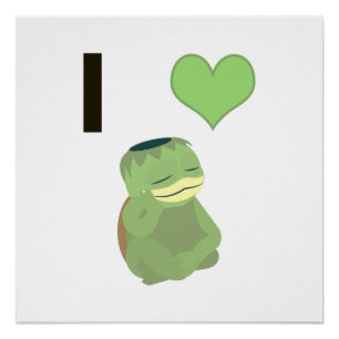 I Heart Kappa Perfect Poster