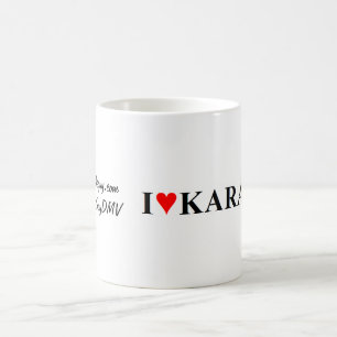 "I Heart Karaoke" Coffee-Mok Koffiemok