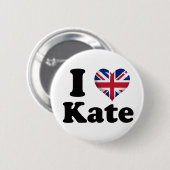I Heart Kate Ronde Button 5,7 Cm (Voorkant /achterkant)